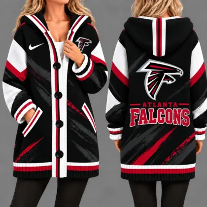 Atlanta Falcons | Premium NFL Team Pride Oversized Cardigan NY