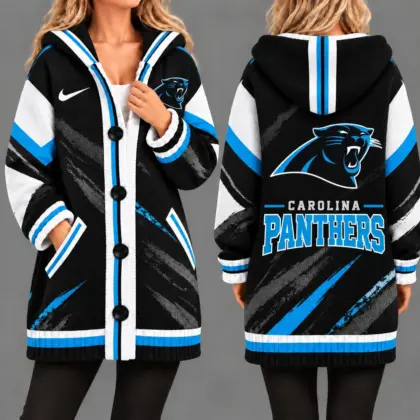 Carolina Panthers | Premium NFL Team Pride Oversized Cardigan NY