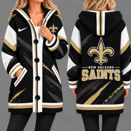 New Orleans Saints | Premium NFL Team Pride Oversized Cardigan NY
