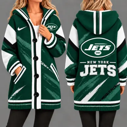 New York Jets | Premium NFL Team Pride Oversized Cardigan NY