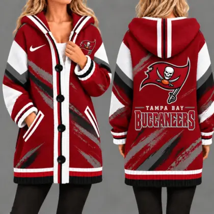 Tampa Bay Buccaneers | Premium NFL Team Pride Oversized Cardigan NY