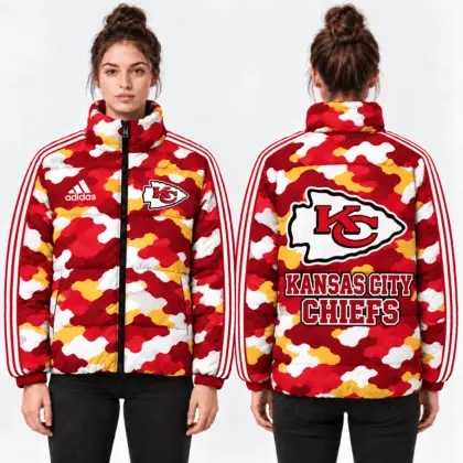 Kansas City Chiefs | Premium NFL Urban Camo Quilted Puffer Jacket NTH1