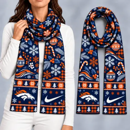 Denver Broncos | Premium NFL Christmas GameDay Ready Scarf NY