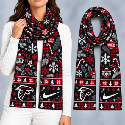 Atlanta Falcons | Premium NFL Christmas GameDay Ready Scarf NY