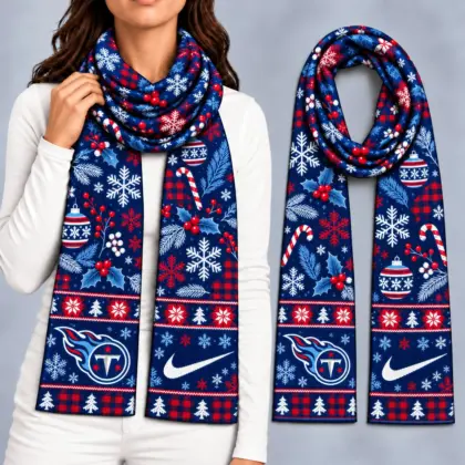 Tennessee Titans | Premium NFL Christmas GameDay Ready Scarf NY