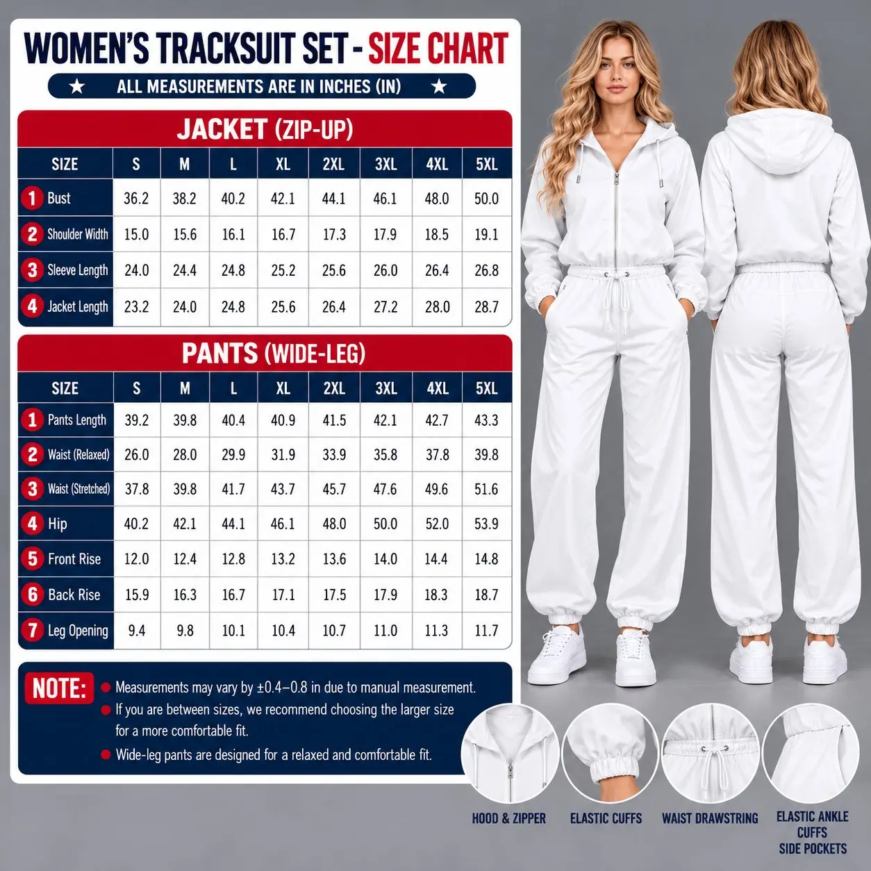 Atlanta Falcons | Premium NFL Team Pride Waterproof Polyester Jacket And Jogger Pants Tracksuit Set NY - Image 2