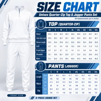 New York Giants | Premium NFL Vintage Horizontal Stripe Quarter Zip Tracksuit NTH1