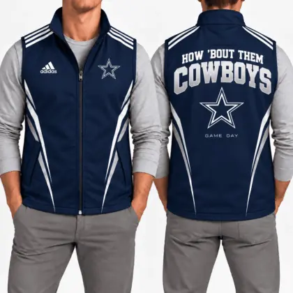 Dallas Cowboys | Premium NFL Elite Velocity Full-Zip Sleeveless Vest NTH1
