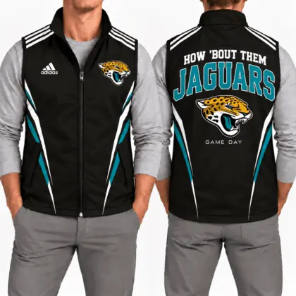 Jacksonville Jaguars | Premium NFL Elite Velocity Full-Zip Sleeveless Vest NTH1