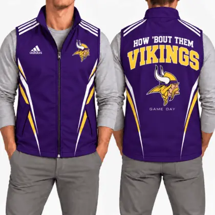 Minnesota Vikings | Premium NFL Elite Velocity Full-Zip Sleeveless Vest NTH1