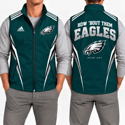Philadelphia Eagles | Premium NFL Elite Velocity Full-Zip Sleeveless Vest NTH1