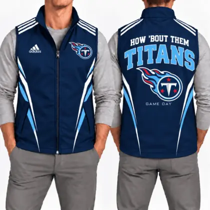 Tennessee Titans | Premium NFL Elite Velocity Full-Zip Sleeveless Vest NTH1