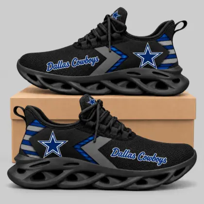 Dallas Cowboys | NFL Script Wordmark Wave Sole Sneakers TD