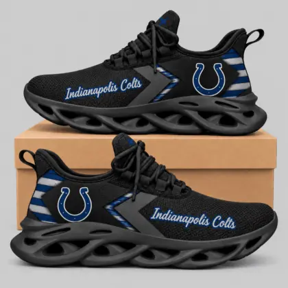 Indianapolis Colts | NFL Script Wordmark Wave Sole Sneakers TD