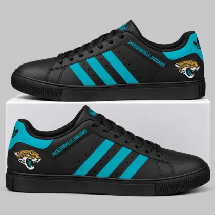 Jacksonville Jaguars | NFL Triple Stripe Low Top Sneakers TD