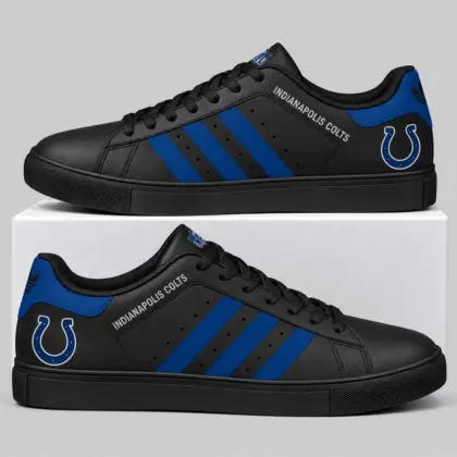 Indianapolis Colts | NFL Triple Stripe Low Top Sneakers TD