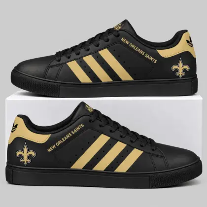 New Orleans Saints | NFL Triple Stripe Low Top Sneakers TD