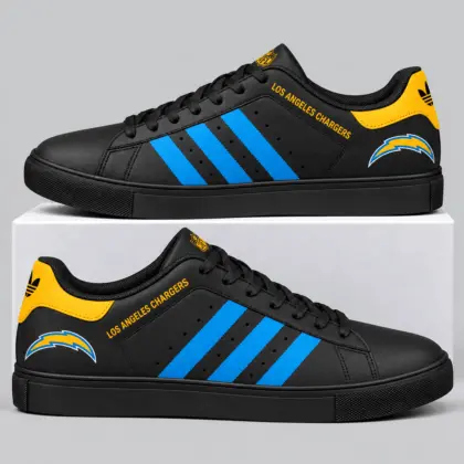 Los Angeles Chargers | NFL Triple Stripe Low Top Sneakers TD