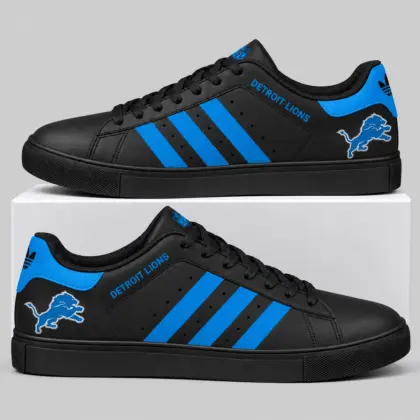Detroit Lions | NFL Triple Stripe Low Top Sneakers TD