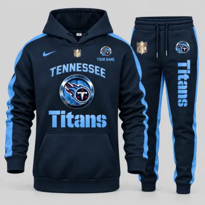 Tennessee Titans | NFL Gold Emblem Hoodie Jogger Set TD