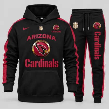 Arizona Cardinals | NFL Gold Emblem Hoodie Jogger Set TD