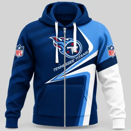 Tennessee Titans | NFL Swoosh Wave Zip Hoodie TD
