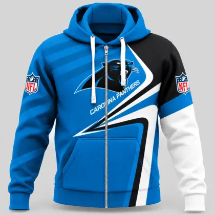 Carolina Panthers | NFL Swoosh Wave Zip Hoodie TD