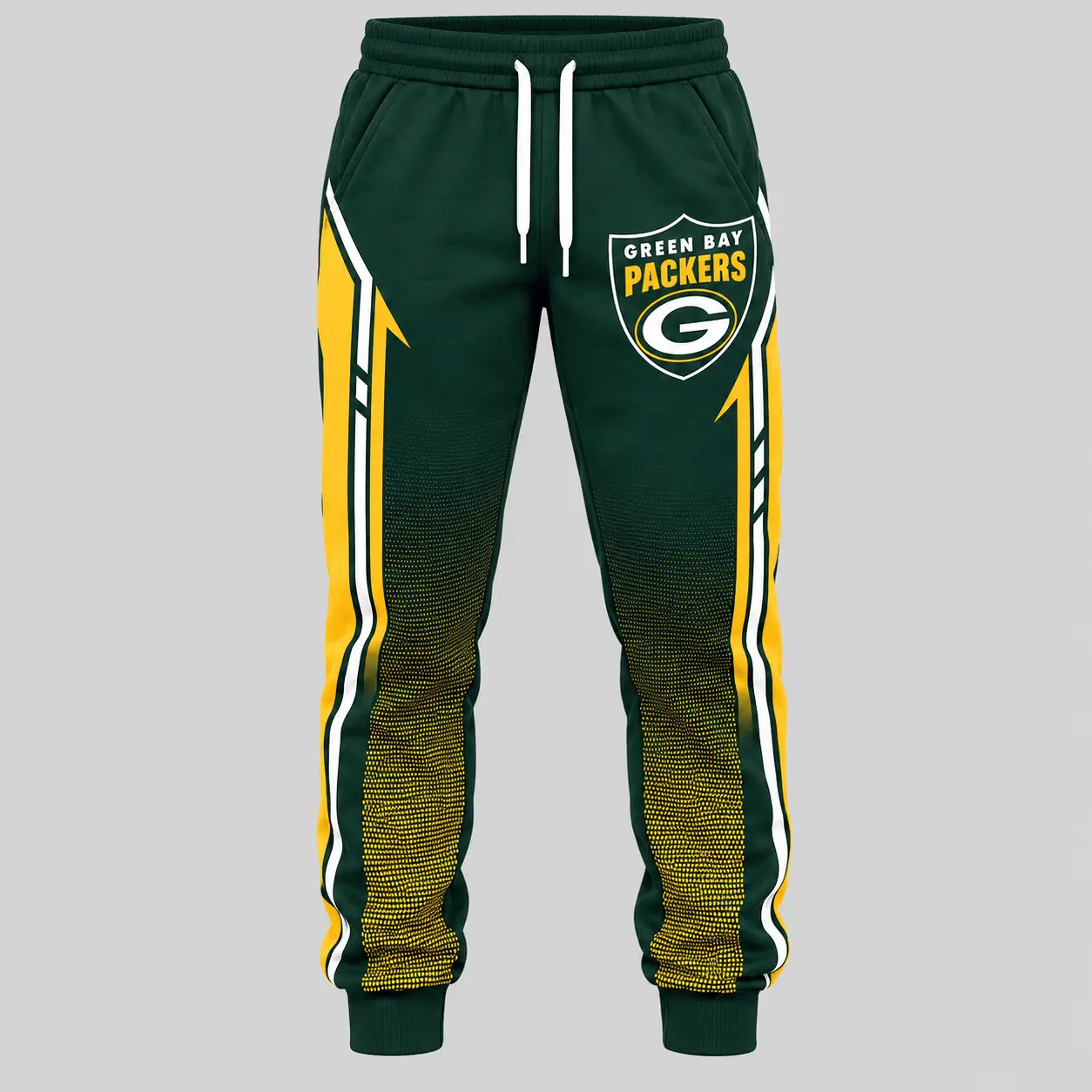 Green Bay Packers | NFL Gradient Sleeve Hoodie Jogger Set TD - Image 3