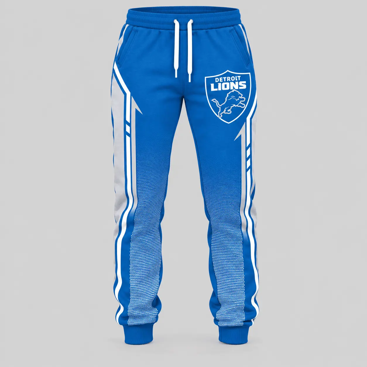 Detroit Lions | NFL Gradient Sleeve Hoodie Jogger Set TD - Image 3