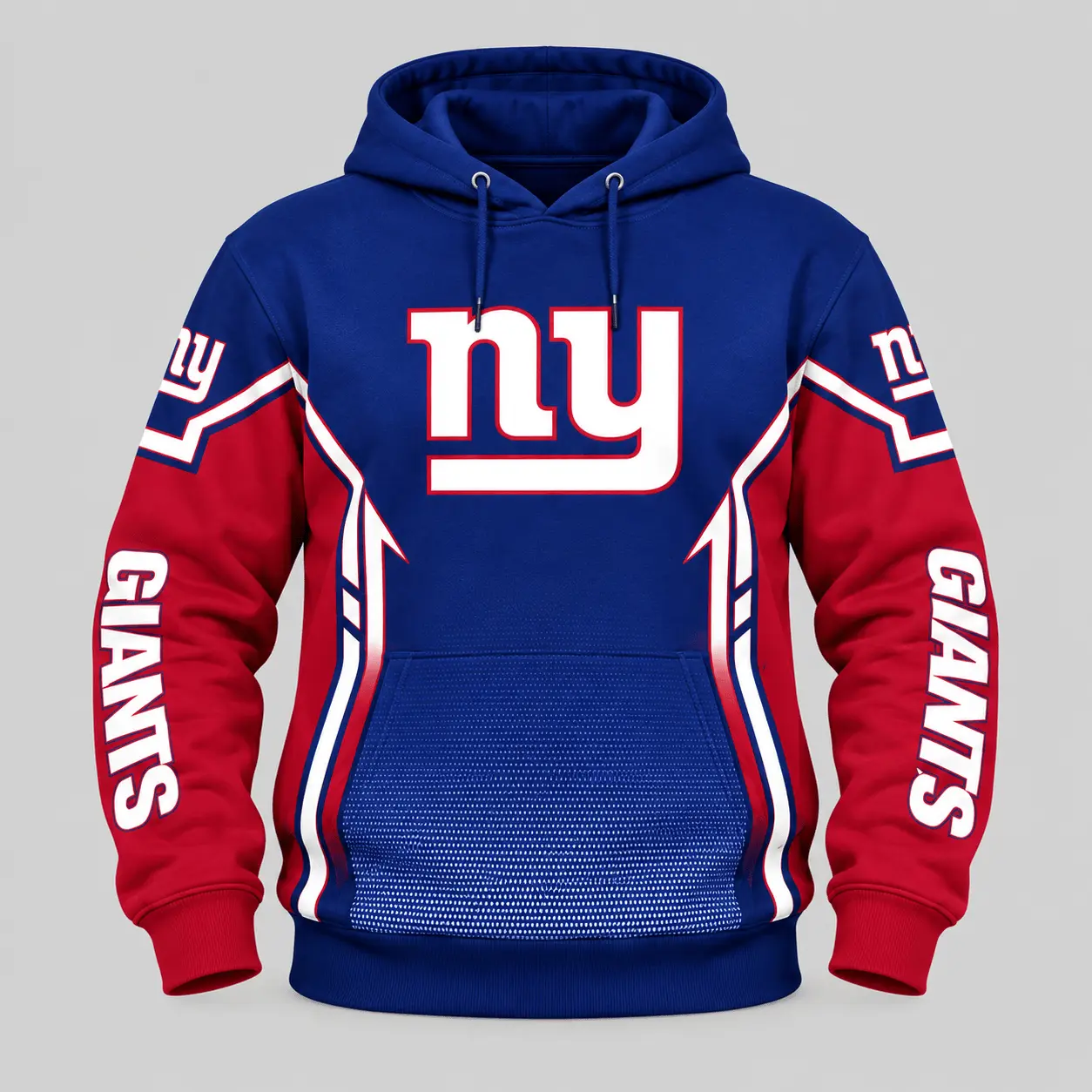 New York Giants | NFL Gradient Sleeve Hoodie Jogger Set TD - Image 2