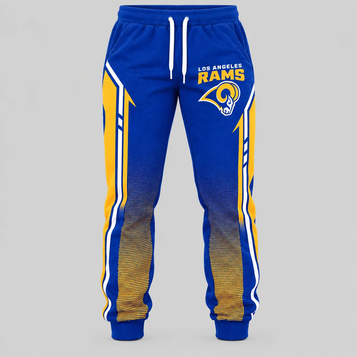Los Angeles Rams | NFL Gradient Sleeve Hoodie Jogger Set TD - Image 3
