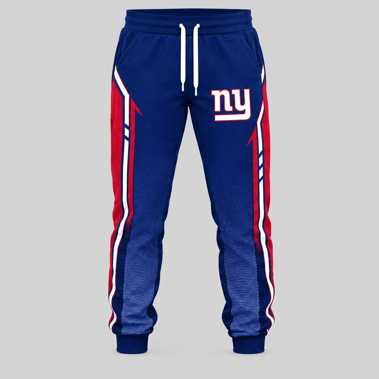 New York Giants | NFL Gradient Sleeve Hoodie Jogger Set TD - Image 3