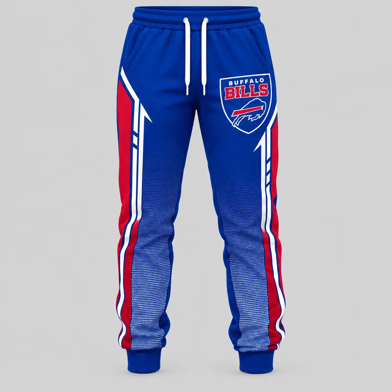 Buffalo Bills | NFL Gradient Sleeve Hoodie Jogger Set TD - Image 3