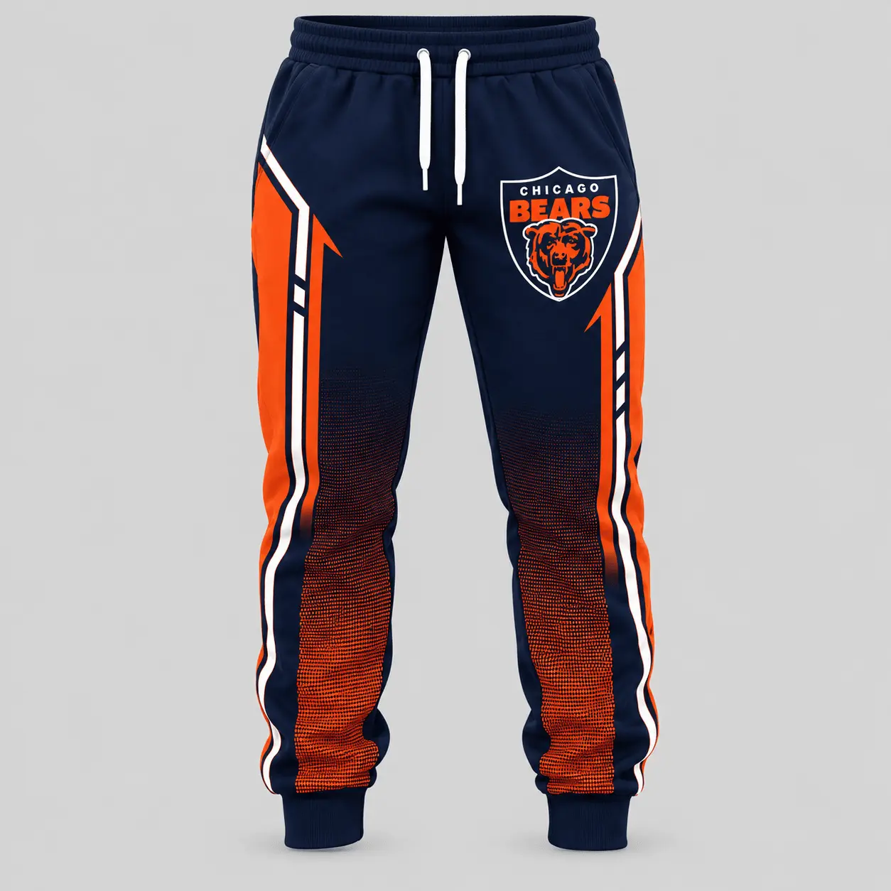 Chicago Bears | NFL Gradient Sleeve Hoodie Jogger Set TD - Image 3