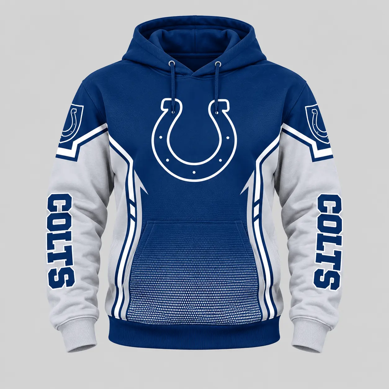 Indianapolis Colts | NFL Gradient Sleeve Hoodie Jogger Set TD - Image 2