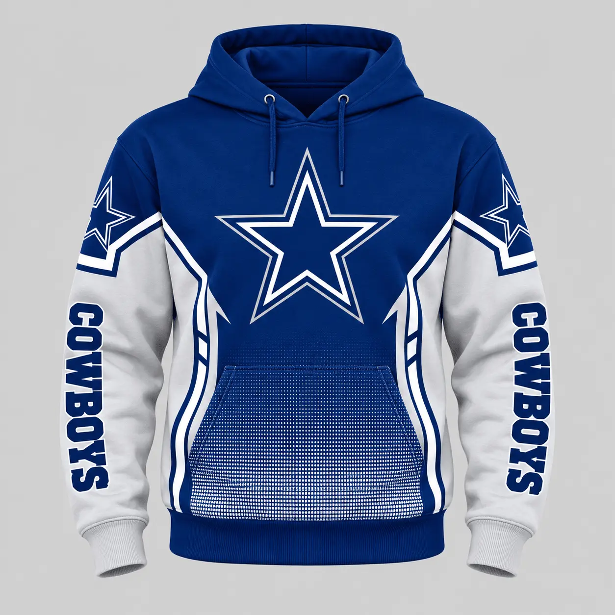 Dallas Cowboys | NFL Gradient Sleeve Hoodie Jogger Set TD - Image 2