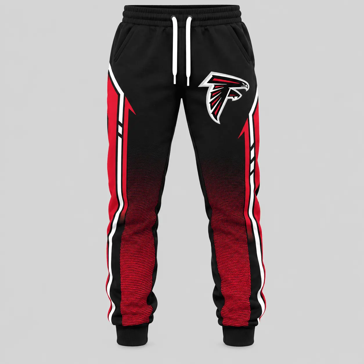 Atlanta Falcons | NFL Gradient Sleeve Hoodie Jogger Set TD - Image 3