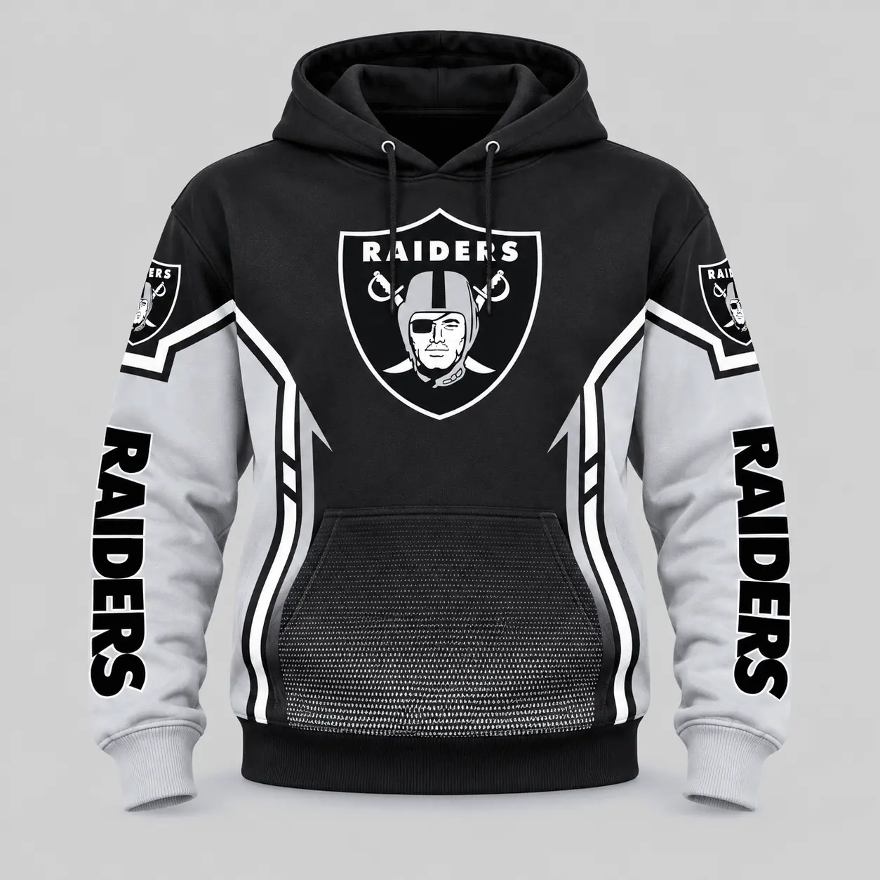 Las Vegas Raiders | NFL Gradient Sleeve Hoodie Jogger Set TD - Image 2