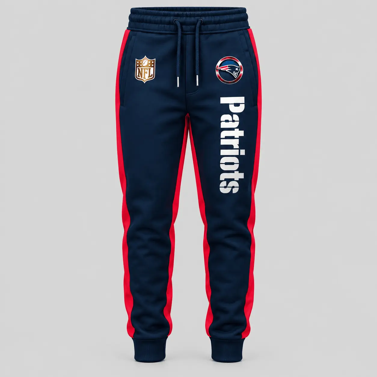 New England Patriots | NFL Gold Emblem Hoodie Jogger Set TD - Image 3