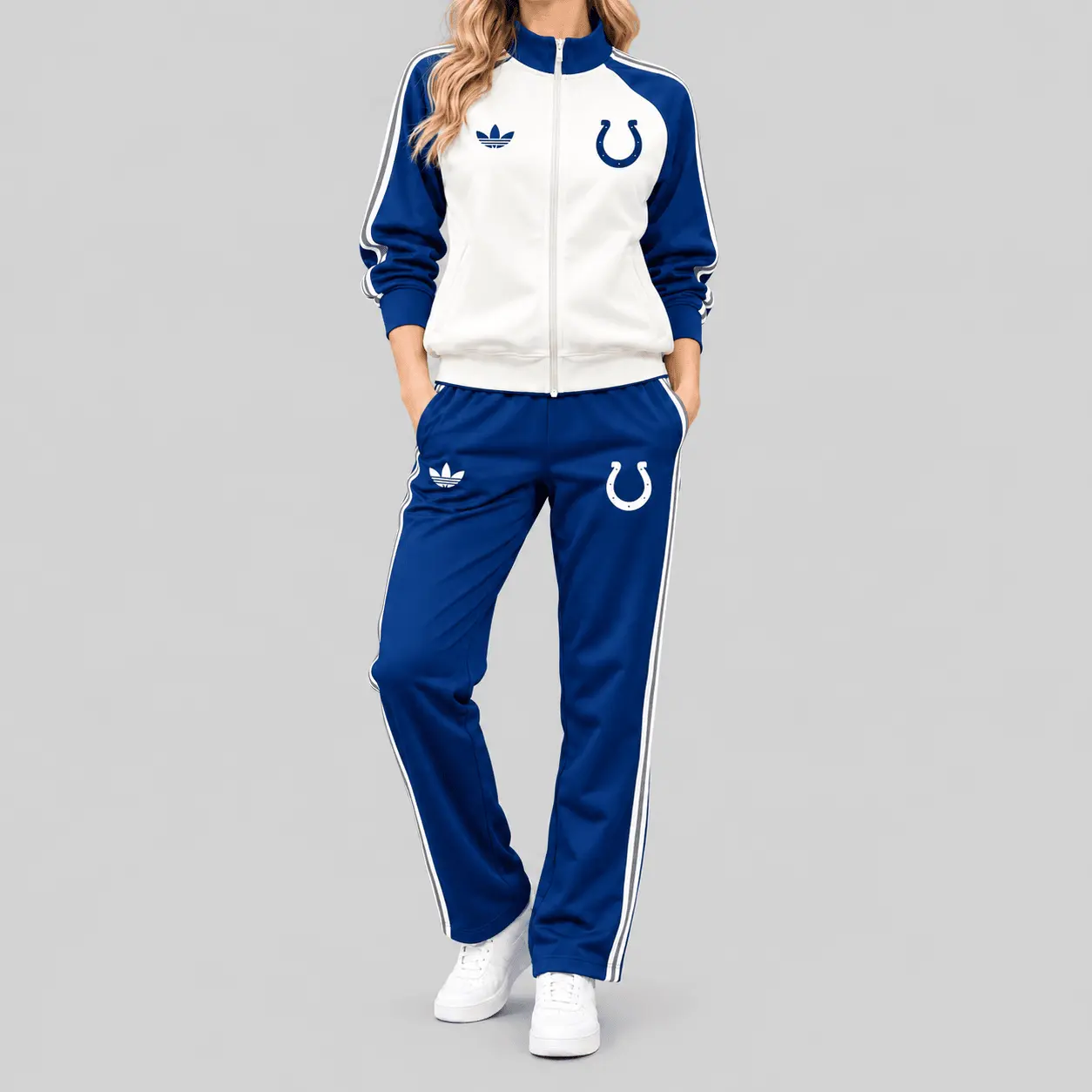 Indianapolis Colts | NFL Retro Track Jacket Pants Set TD