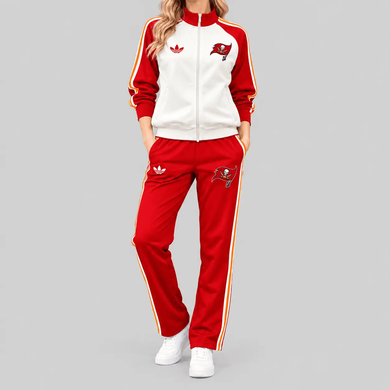 Tampa Bay Buccaneers | NFL Retro Track Jacket Pants Set TD