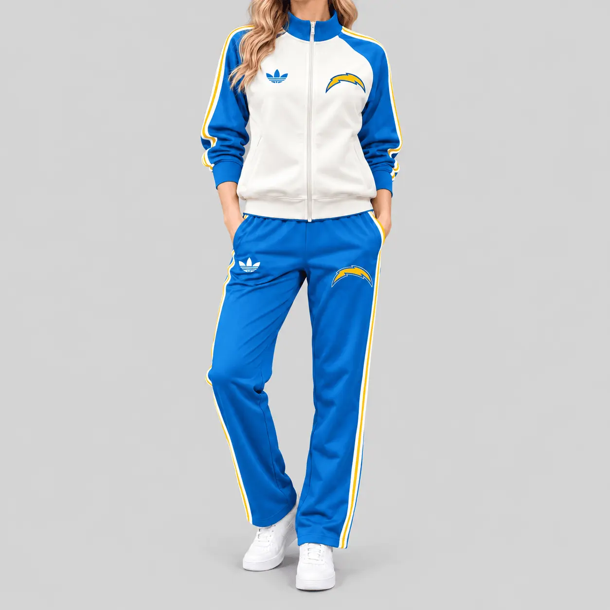Los Angeles Chargers | NFL Retro Track Jacket Pants Set TD