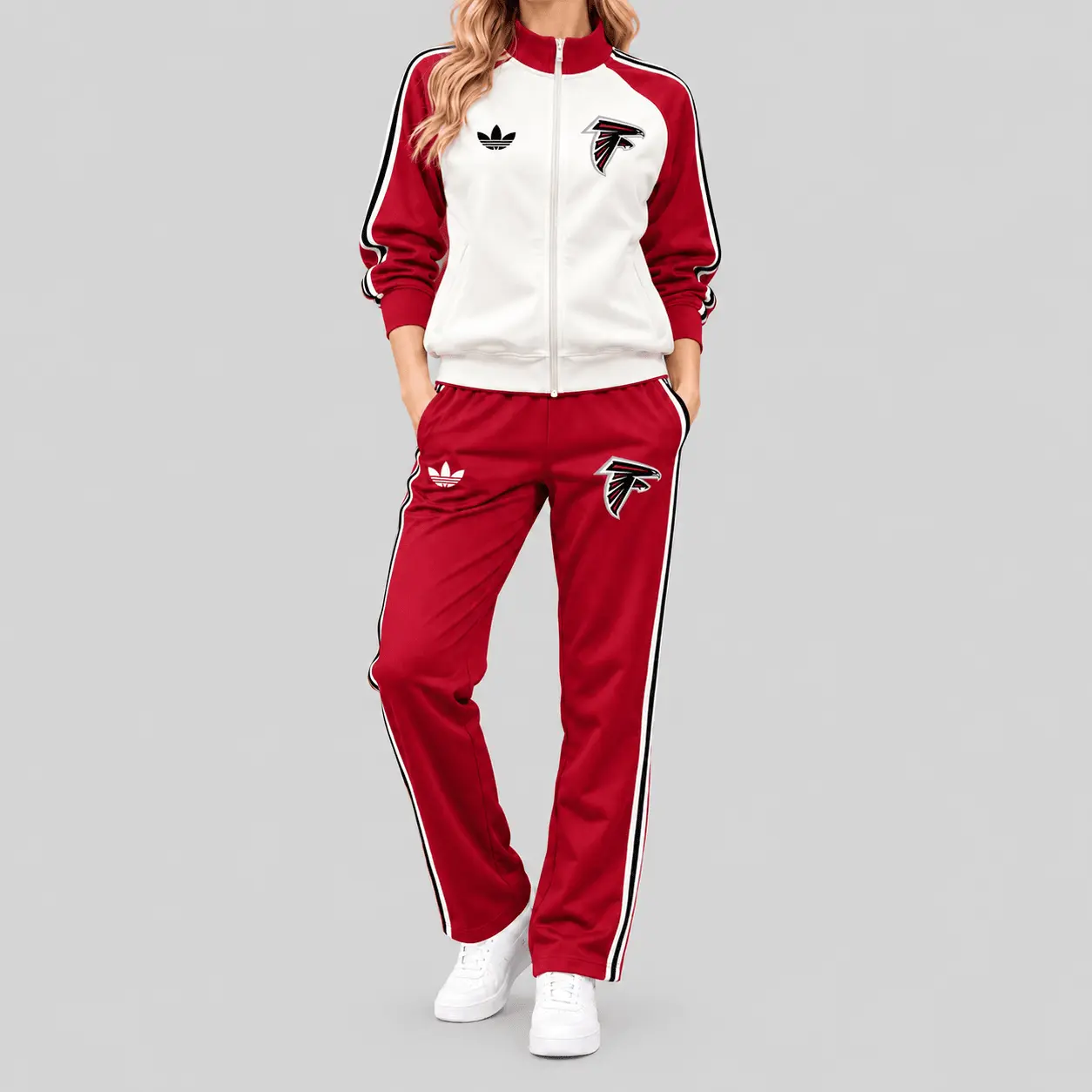 Atlanta Falcons | NFL Retro Track Jacket Pants Set TD