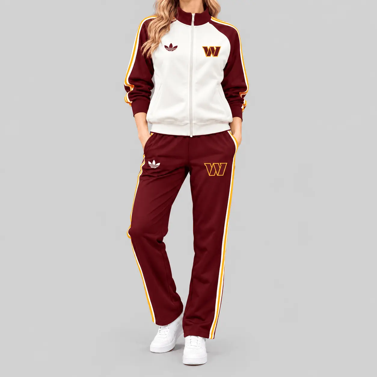 Washington Commanders | NFL Retro Track Jacket Pants Set TD