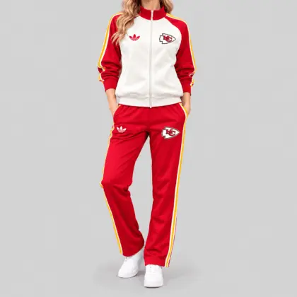 Kansas City Chiefs | NFL Retro Track Jacket Pants Set TD