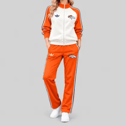 Denver Broncos | NFL Retro Track Jacket Pants Set TD