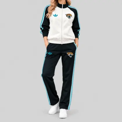 Jacksonville Jaguars | NFL Retro Track Jacket Pants Set TD