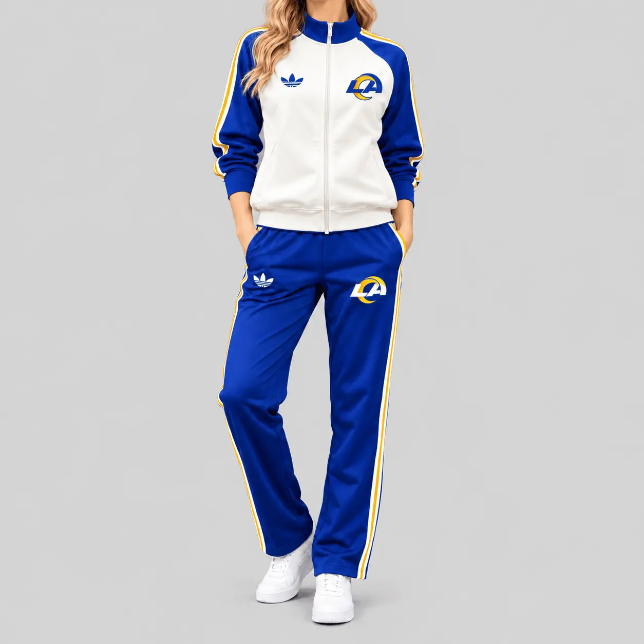 Los Angeles Rams | NFL Retro Track Jacket Pants Set TD
