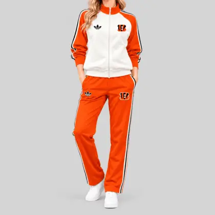 Cincinnati Bengals | NFL Retro Track Jacket Pants Set TD