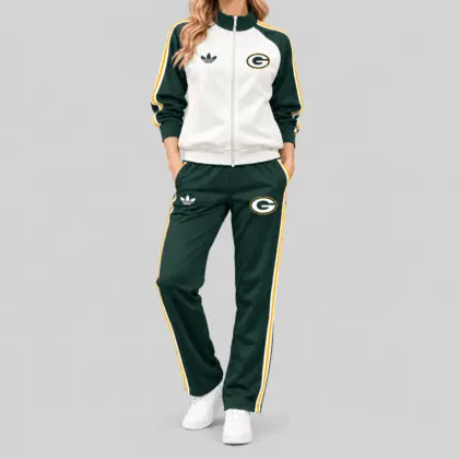 Green Bay Packers | NFL Retro Track Jacket Pants Set TD